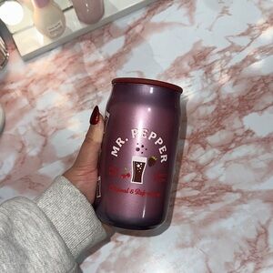 MR PEPPER Purple Soda Can candle